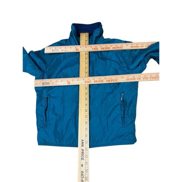 "PATAGONIA" KIDS VTG Jacket Zip Up Zip Pockets  90's Kids Unisex Ski Blue/Green - Picture 4 of 13